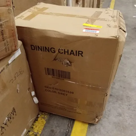 BOXED DINING CHAIR - GREY (1 BOX)