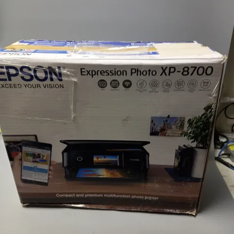 BOXED EPSON EXPRESSION PHOTO XP-8700 PRINTER