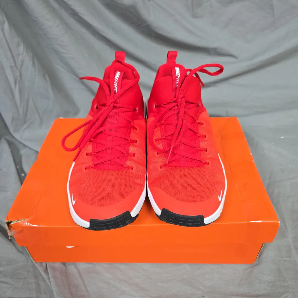 Nike Free Metcon 6 Training Shoes – Picante Red/White – Women's UK 6.5