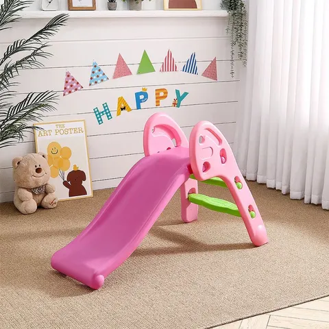 BOXED RIVOLI FREEPORT PARK PLASTIC FREESTANDING SLIDE - PINK (1 BOX)