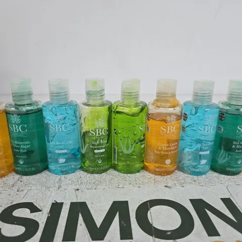 SBC SKINCARE MINI BOTTLES SET – 8 TRAVEL-SIZE BOTTLES