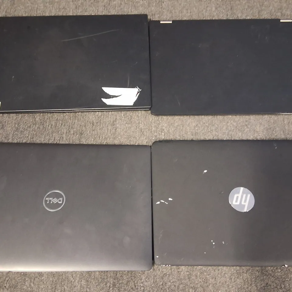 LOT OF 8 ASSORTED UNBOXED LAPTOPS TO INCLUDE THINKPAD, HP AND DELL INTEL I5'S