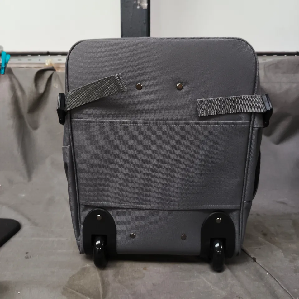 BORDLITE UNDERSEAT CABIN BAG ON WHEELS, GREY, 40X30X20 CM