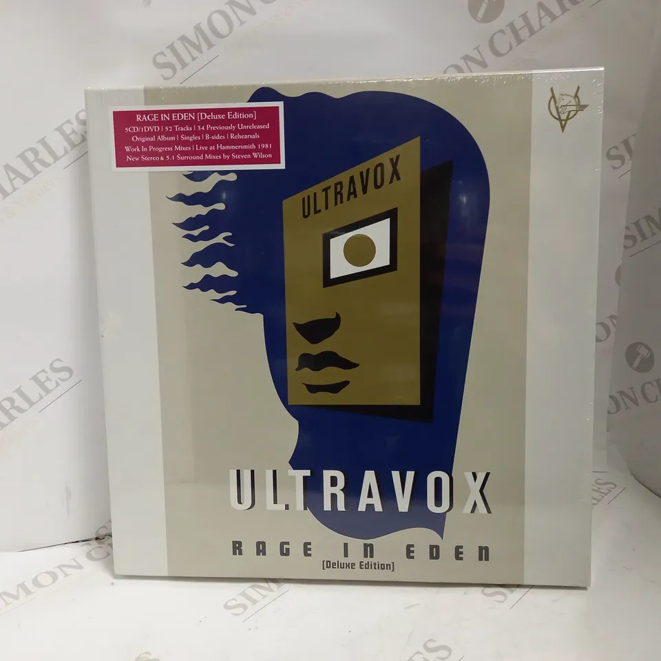 SEALED ULTRAVOX RAGE IN EDEN DELUXE EDITION