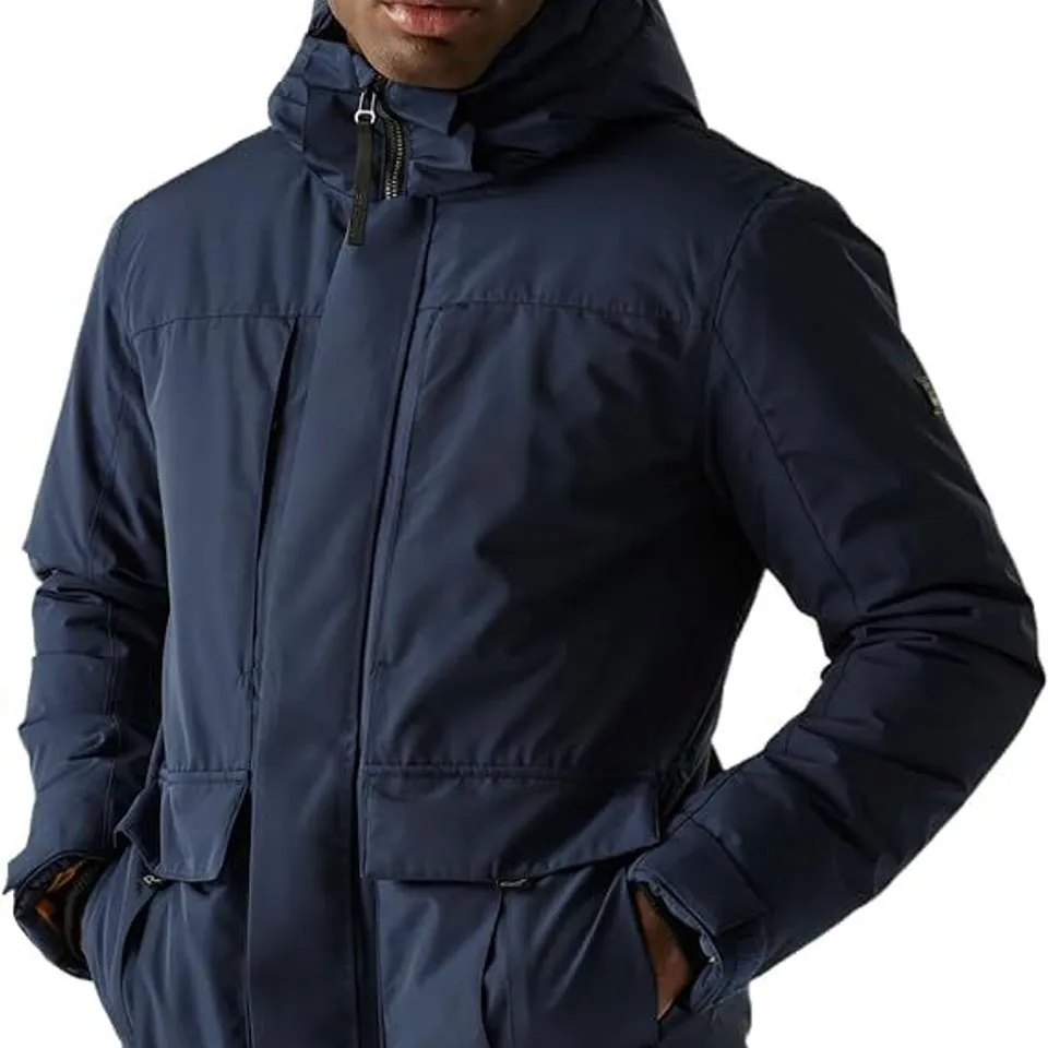 BRAND NEW REGATTA MENS MARRON JACKET NAVY (BLACK) LARGE