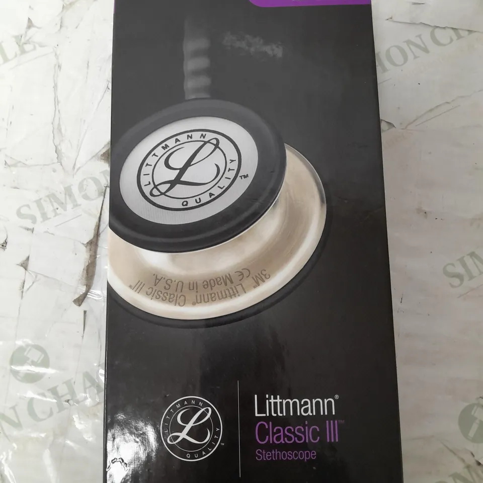 BOXED LITTMANN CLASSIC 3 STETHOSCOPE 
