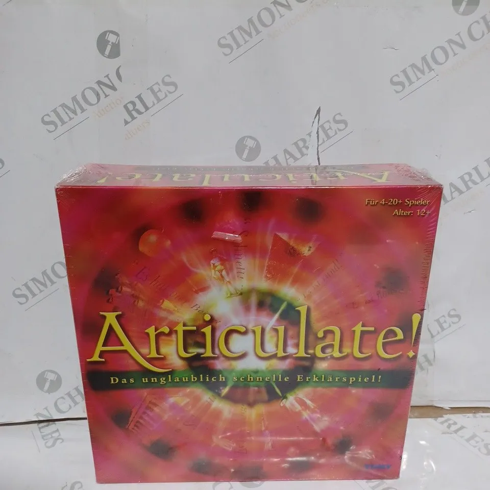 BOXED AND SEALED ARTICULATE BOARD GAME 