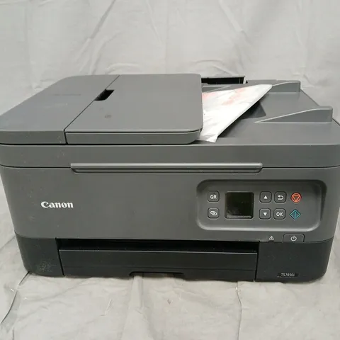 BOXED CANON PIXMA TS7450I WIRELESS COLOUR 3-IN-ONE INKJET PHOTO PRINTER - BLACK