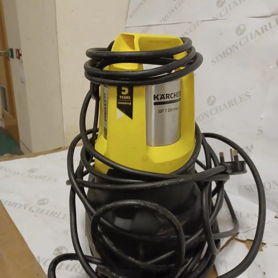 KARCHER SP7 SUBMERSIBLE DIRTY WATER PUMP