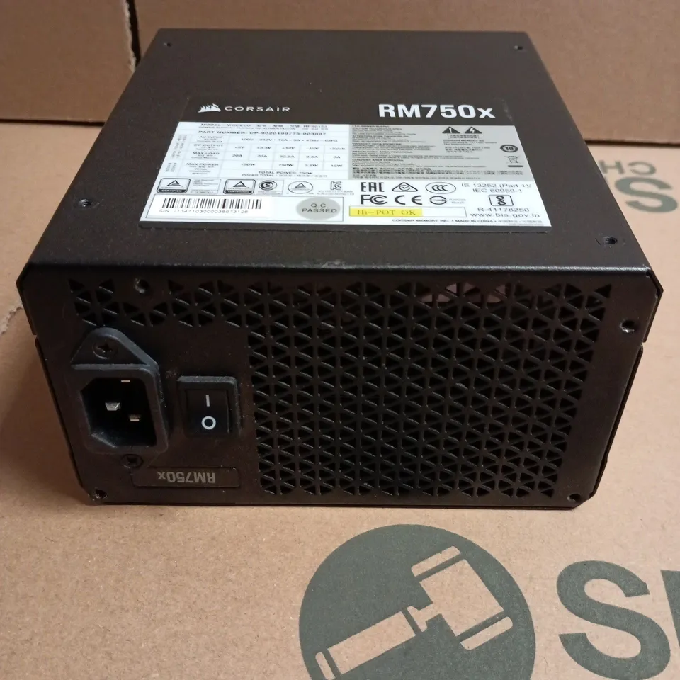 CORSAIR RM750X 750W MODULAR POWER SUPPLY