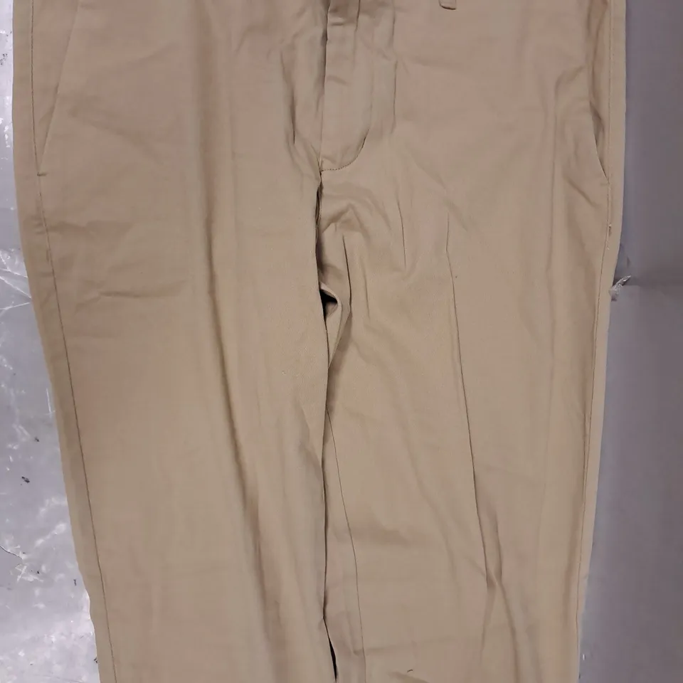 ONLY & SONS SLIM TROUSERS IN SAND SIZE 36W/34L