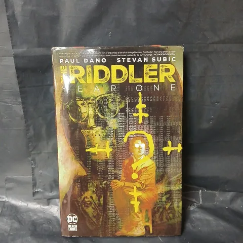 THE RIDDLER: YEAR ONE HARDBACK BY PAUL DANO & STEVAN SUBIC