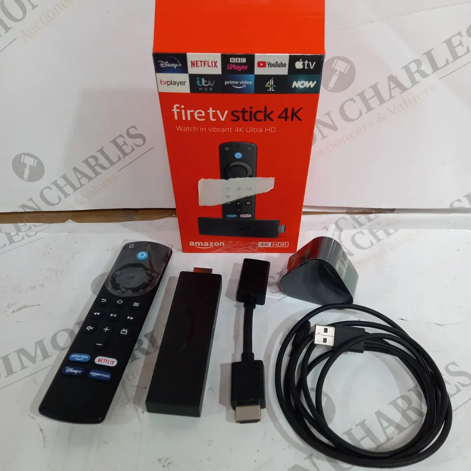 AMAZON FIRE TV STICK 4K BLACK 