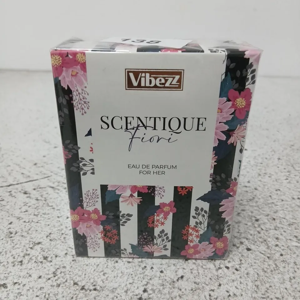 BOXED AND SEALED VIBEZZ SCENTIQUE FIORO EAU DE PARFUM 100ML