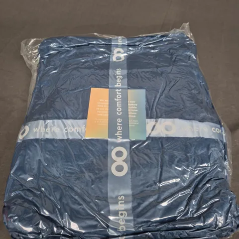 SEALED OODIE OVERSIZED HOODED BLANKET - BLUE