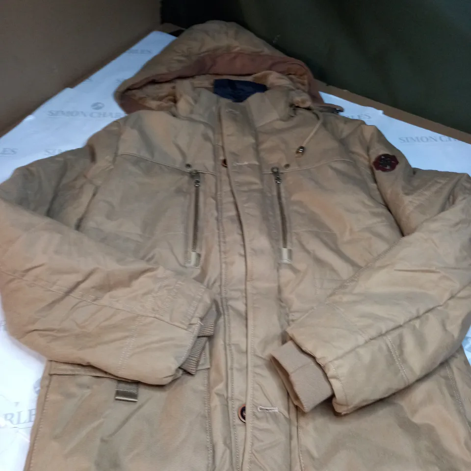 H.D. FORRESTER JACKET IN KHAKI SIZE L