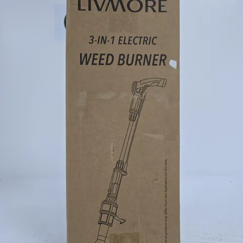 LIVMORE 3-IN-1 ELECTRIC WEED BURNER
