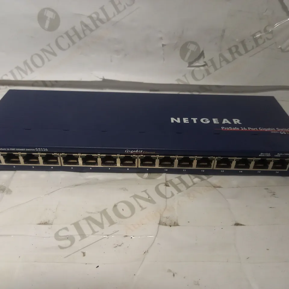 NETGEAR PROSAFE 16 PORT GIGABIT SWITCH 