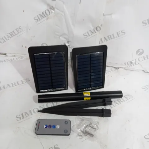 BELL & HOWELL SET OF 4 BIONIC COLOR BURST SOLAR POWERED LIGHTS