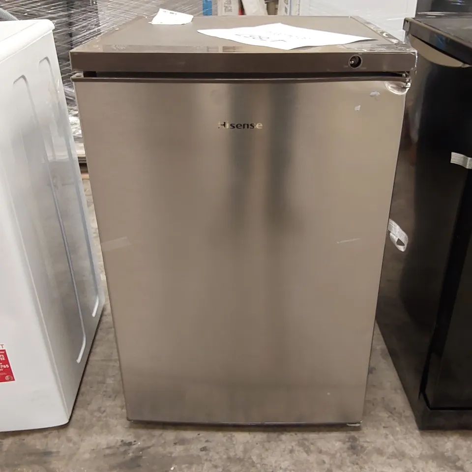 HISENSE FV105D4BC21 UNDER COUNTER FREEZER - STAINLESS STEEL 
