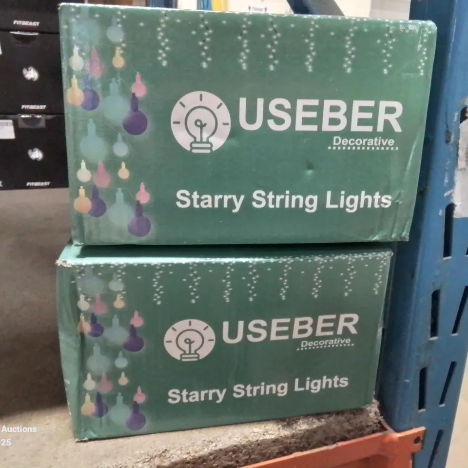 4 BOXES OF STARRY STRING LIGHTS