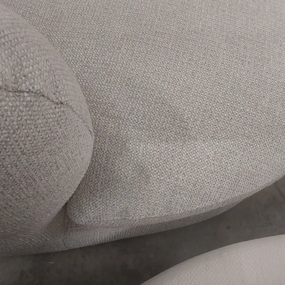DANETTI OTTILIE NATURAL FABRIC LEFT HAND CORNER CHAISE SOFA