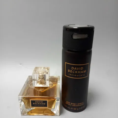 BOXED DAVID BECKHAM INTIMATELY FRAGRANCE SET