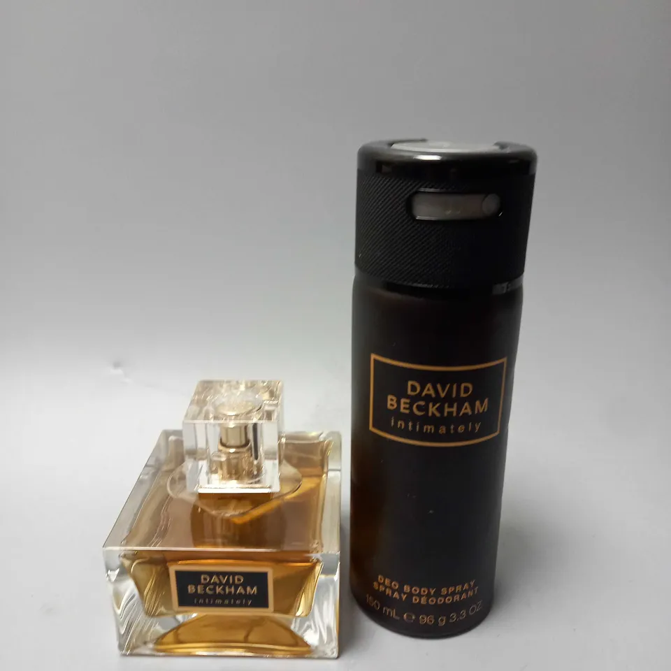 BOXED DAVID BECKHAM INTIMATELY FRAGRANCE SET RRP £38