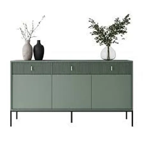 BOXED SIDEBOARD MIDNIGHT 3D3S WITH GOLD HANDLES (2 BOXES)