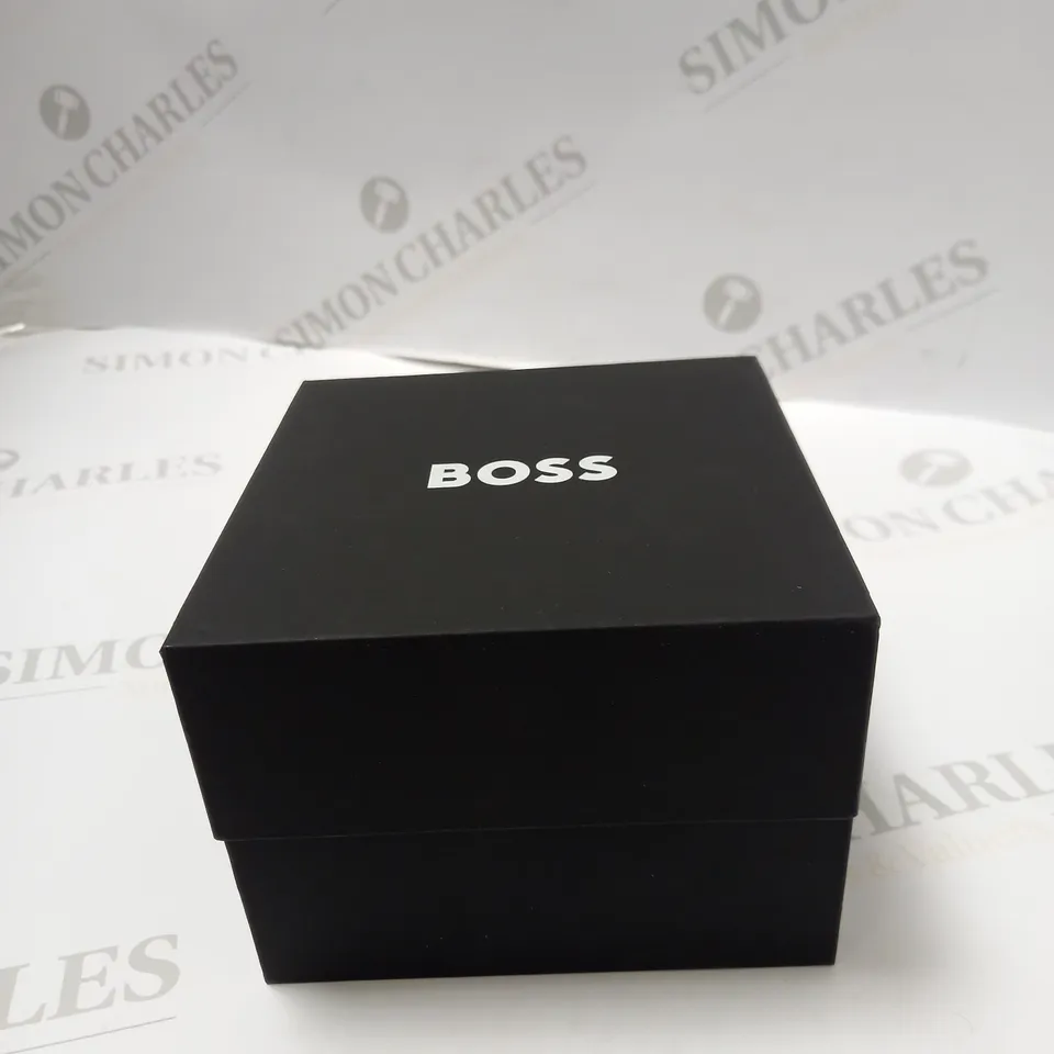 HUGO BOSS ADMIRAL BLUE CHRONOGRAPH STAINLESS STEEL BRACELET WATCH RRP £329