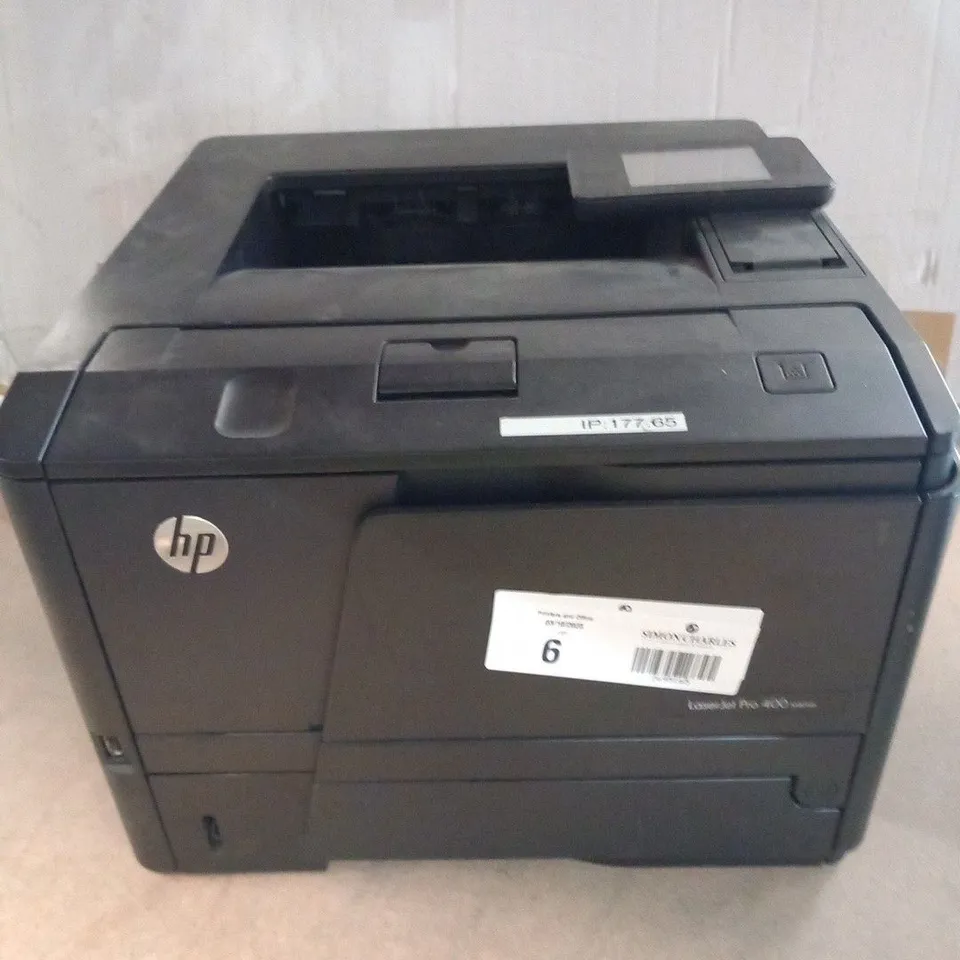 HP LASERJET PRO 400 M401DN A4 MONO DUPLEX LASER PRINTER - ETHERNET & USB - CF278A