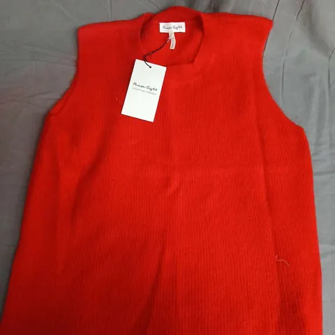 PHASE EIGHT DANIELLA MOHAIR TANK IN RED - MEDIUM