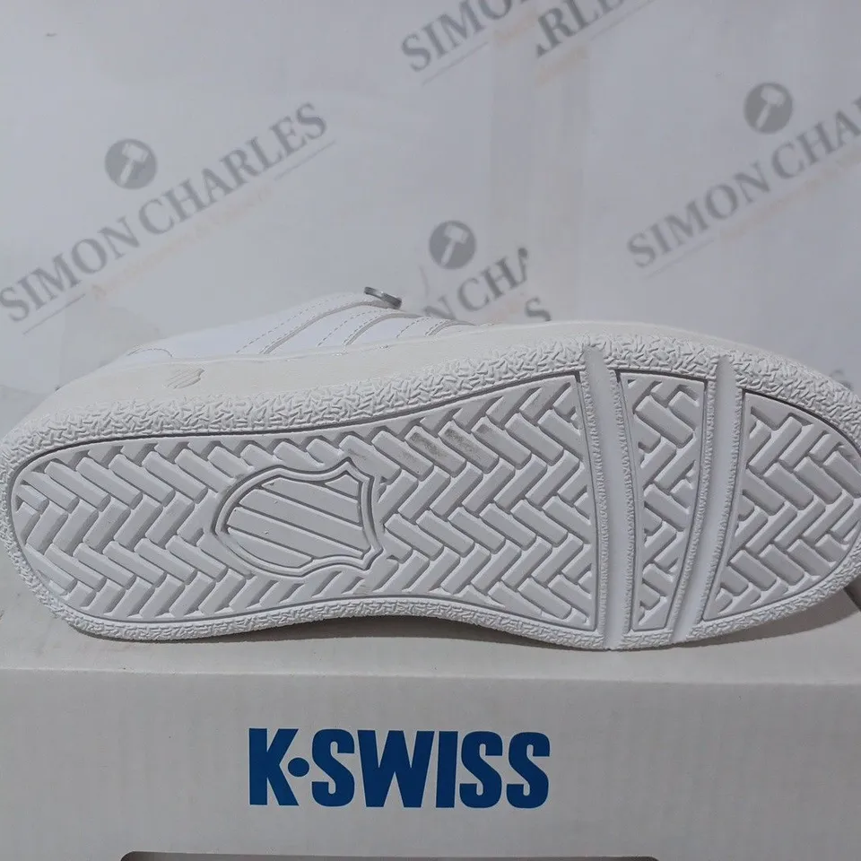 BOXED K SWISS VINTAGE HERTIAGE TRAINER - UK 4 