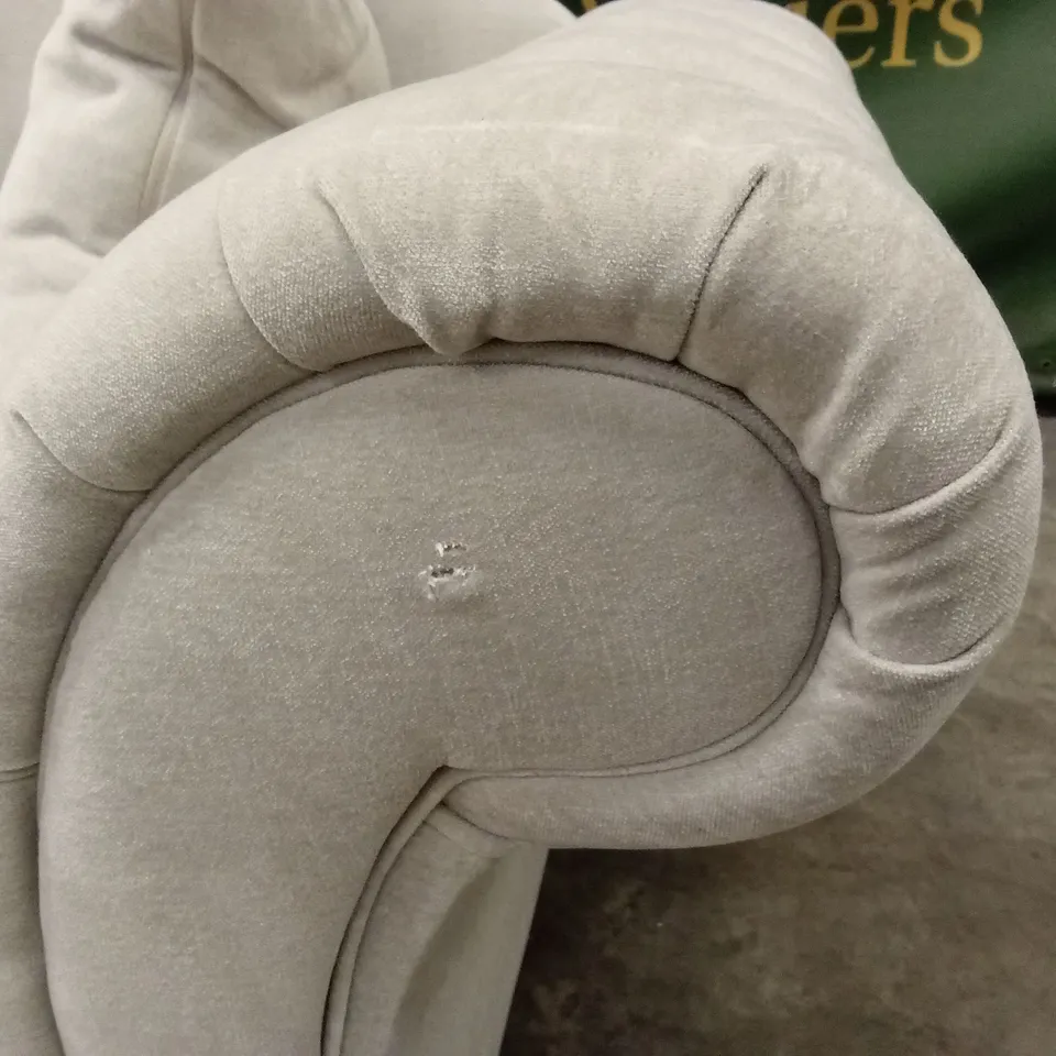 WINDSOR 2 SEATER FABRIC SCATTER BACK SOFA - NATURAL RRP £899