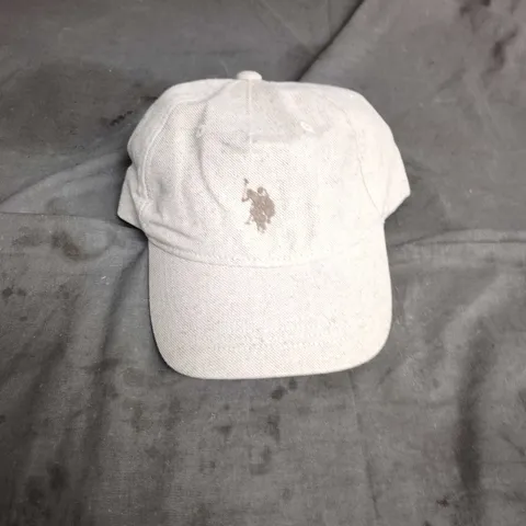 U.S. POLO ASSN. BEIGE BASEBALL CAP – ONE SIZE