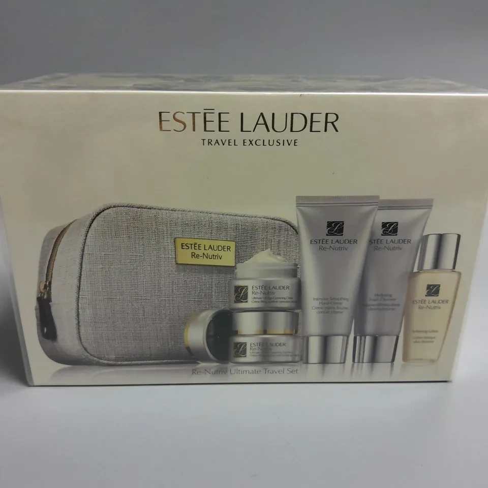 SEALED ESTEE LAUDER TRAVEL EXCLUSIVE RE-NUTRIV ULTIMATE TRAVEL SET