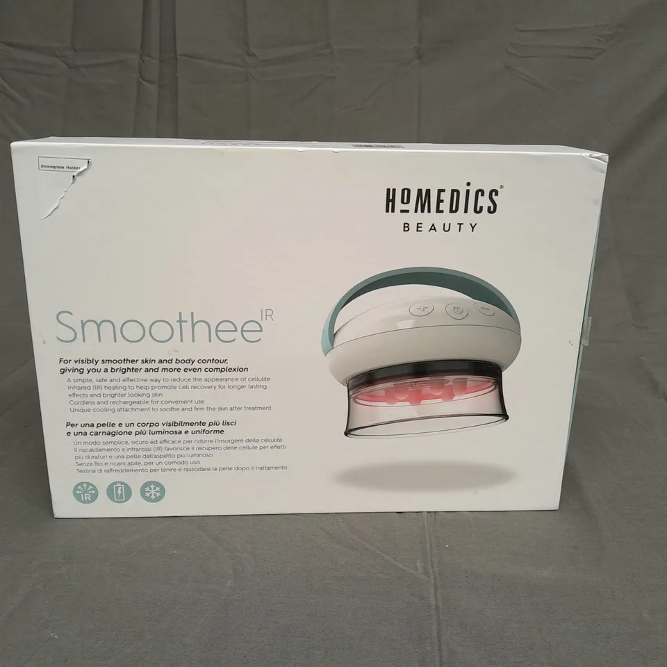 BOXED HOMEDICS SMOOTHEE SKIN MASSAGER