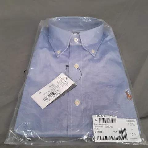 BAGGED POLO RALPH LAUREN CORE REPLEN SHORT IN BLUE SIZE M/15 1/2"