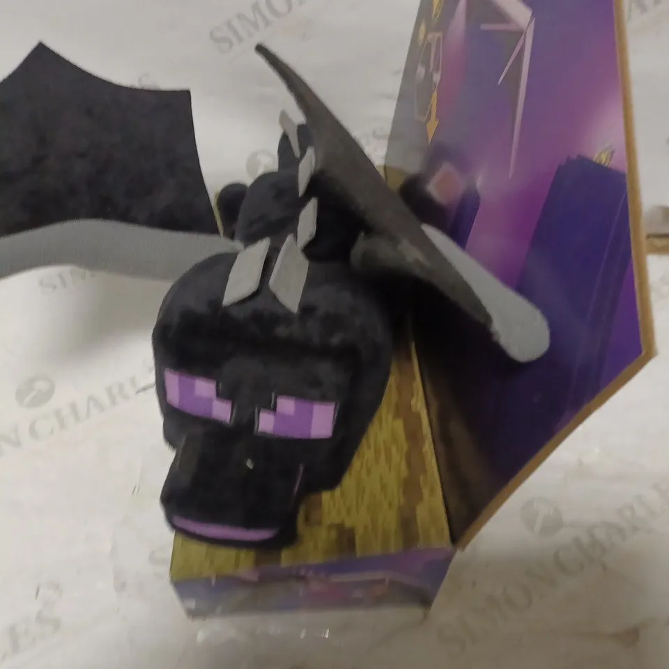 BRAND NEW MINECRAFT ENDER DRAGON LIGHTS AND SOUNDS PLUSH TOY