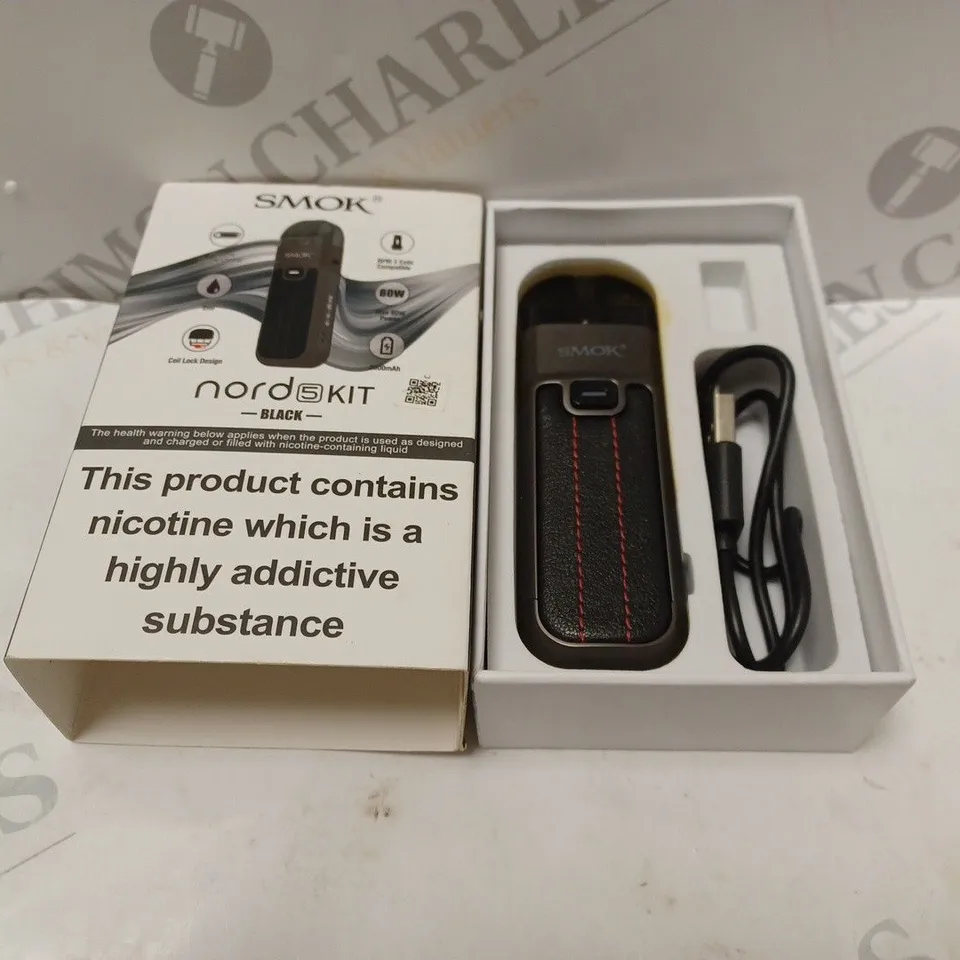 BOXED SMOK NORD 5 KIT E-CIGARETTE BLACK