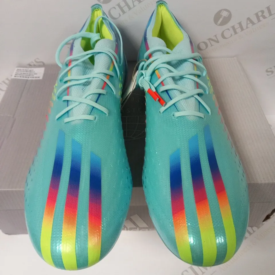 BOXED ADIDAS X SPEEDPORTAL .1 SG FOOTBALL BOOTS SIZE 12