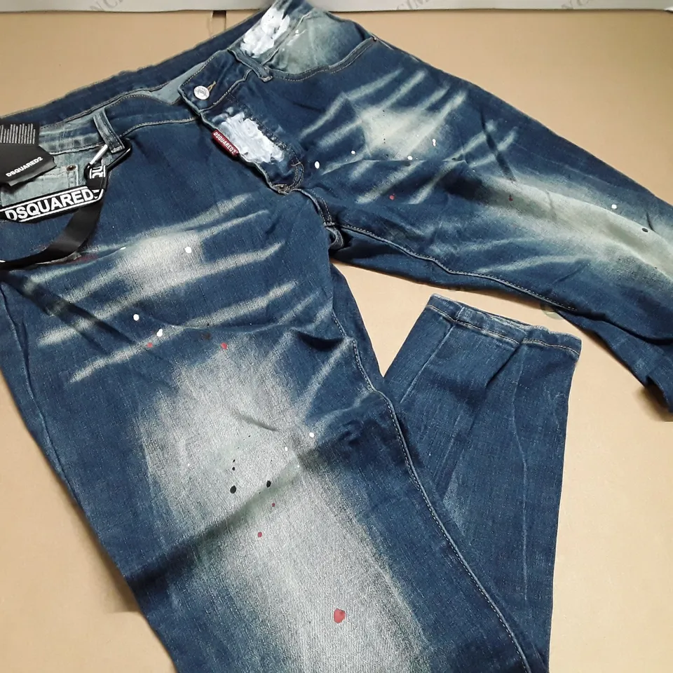 DSQUARED2 NEW RIDER JEANS IN BLUE - 36