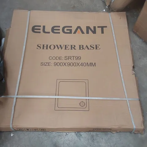 BOXED ELEGANT SHOWER BASE - 90 x 90 x 4cm