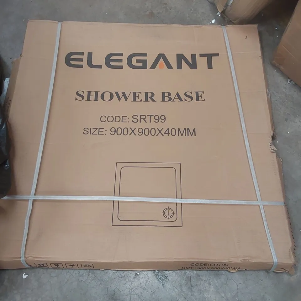 BOXED ELEGANT SHOWER BASE - 90 x 90 x 4cm