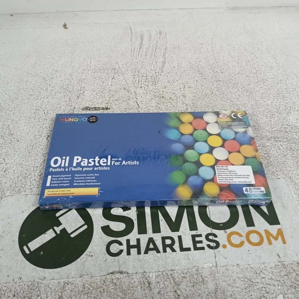 MUNGYO OIL PASTEL FOR ARTISTS 48 COLOUR SET