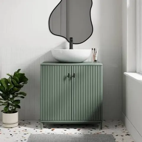 BOXED ELSIE SINGLE VANITY UNIT - LILYPAD (1 BOX)