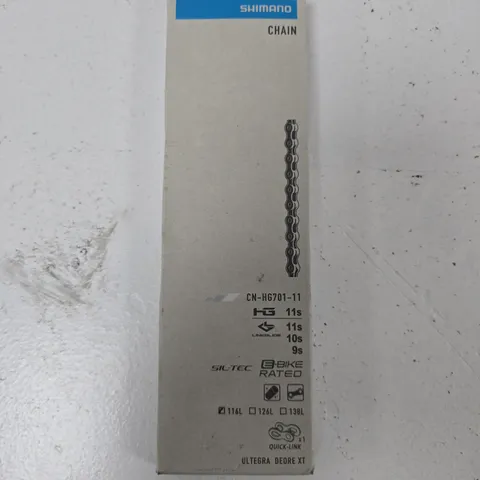 SHIMANO CN-HG701-11 11-SPEED BICYCLE CHAIN – BOXED