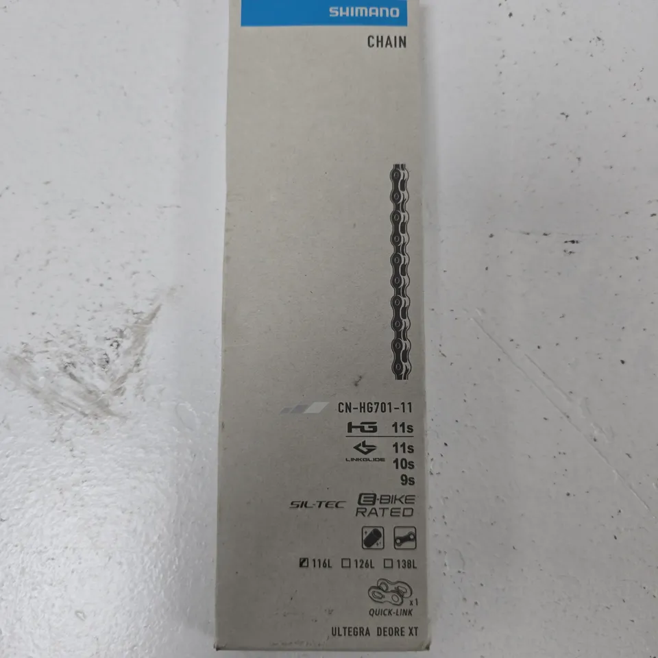SHIMANO CN-HG701-11 11-SPEED BICYCLE CHAIN – BOXED