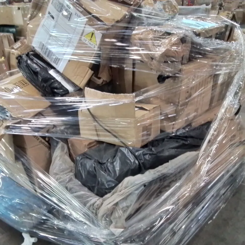 PALLET OF HOUSEHOLD ITEMS SUCH AS FANS,AIRFRYER
