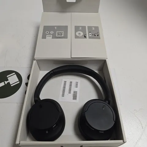 SONY HEADPHONES – OVER-EAR, BLACK, WIRELESS